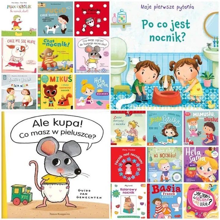 Odkryj świat książek o nocniku dla dzieci i pomóż im w nauce przez zabawę