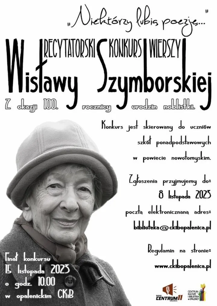 Poezja dla najmłodszych konkurs