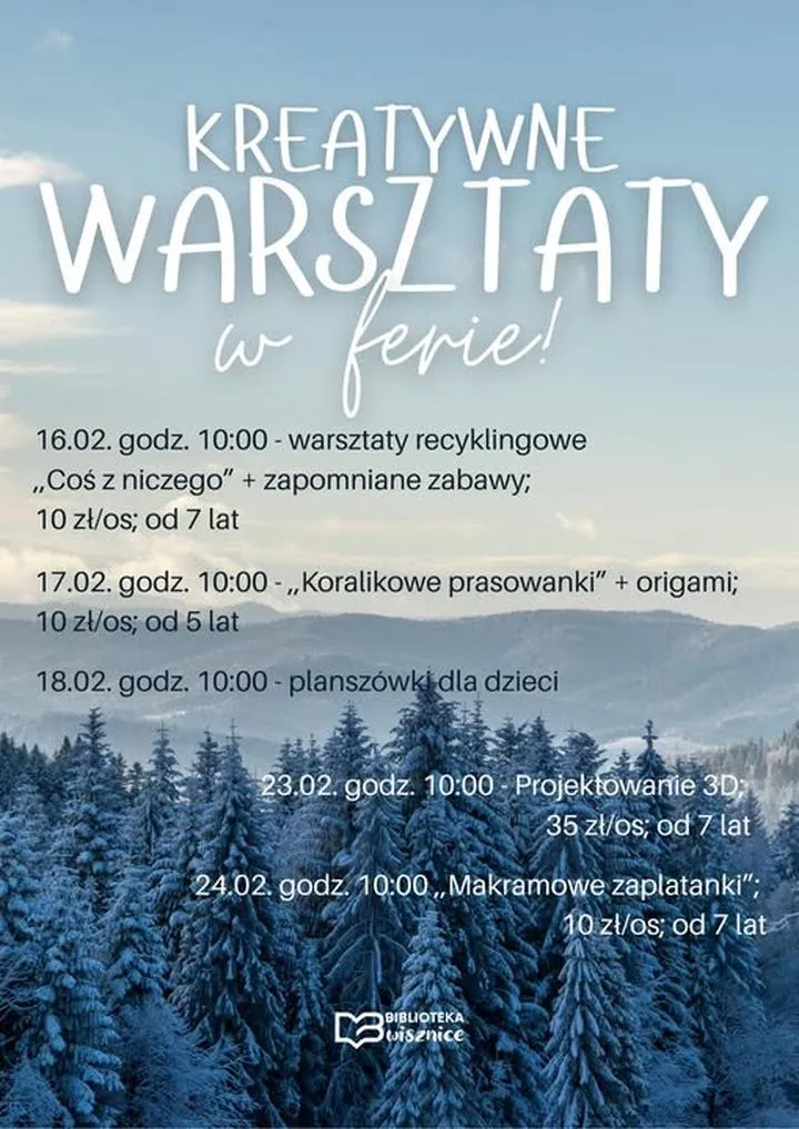 Zimowe zabawy i kreatywność